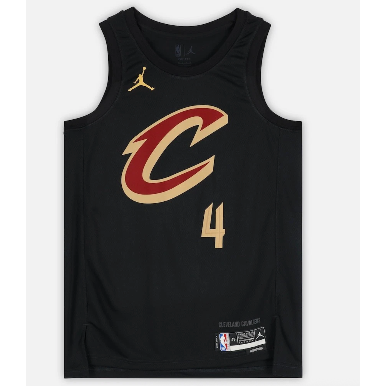Evan Mobley Autographed Cleveland Cavaliers Black Jordan Brand 2022-23 Statement Edition Jersey Fanatics