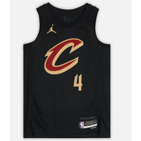Evan Mobley Autographed Cleveland Cavaliers Black Jordan Brand 2022-23 Statement Edition Jersey Fanatics