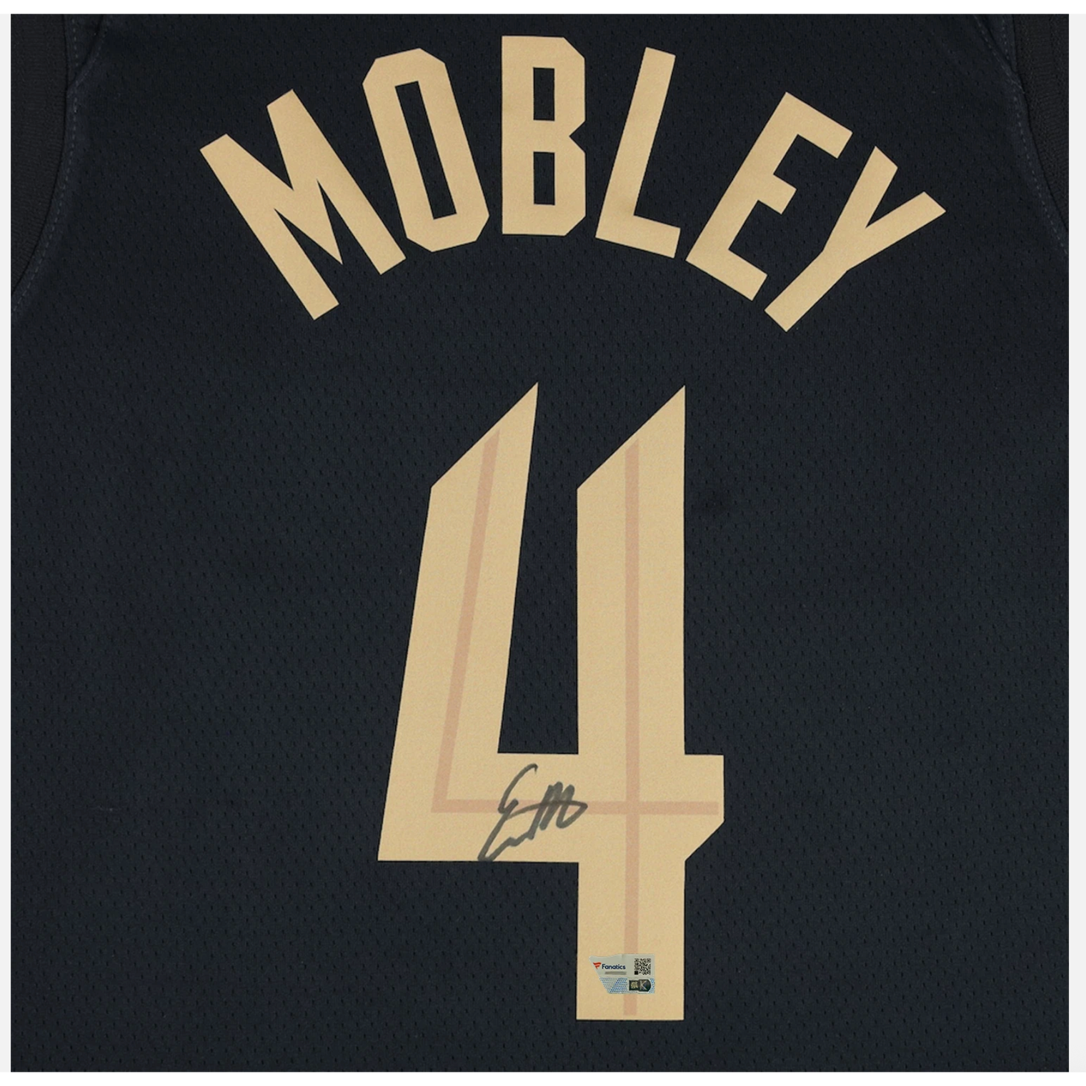 Evan Mobley Autographed Cleveland Cavaliers Black Jordan Brand 2022-23 Statement Edition Jersey Fanatics
