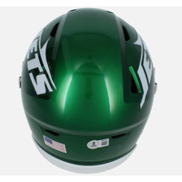 Joe Klecko Autographed/Inscribed "HOF 23" New York Jets Speedflex Midi Helmet Beckett