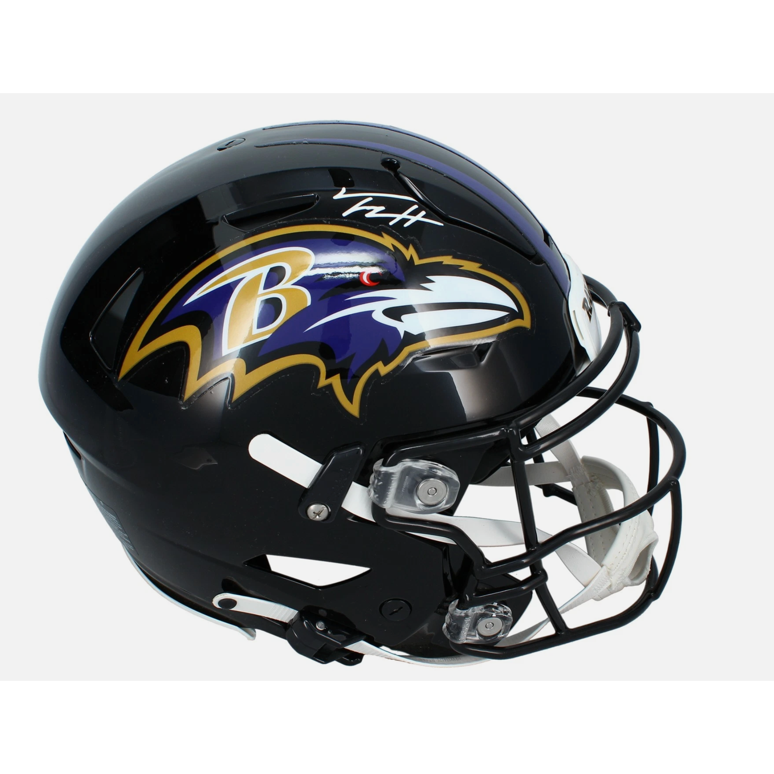 Trey Hendrickson Autographed Baltimore Ravens SpeedFlex Authentic Helmet Beckett