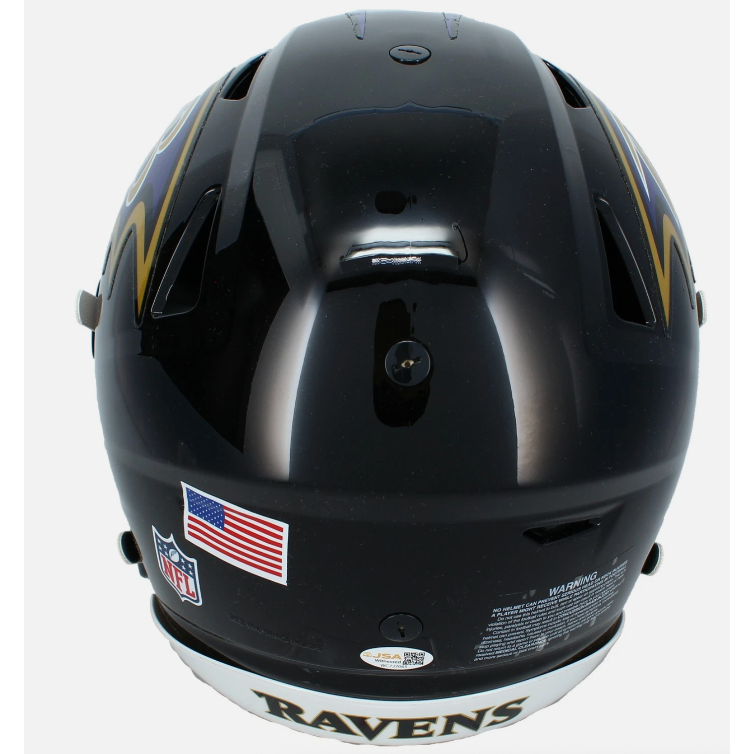 Trey Hendrickson Autographed Baltimore Ravens SpeedFlex Authentic Helmet Beckett
