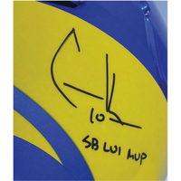 COOPER KUPP Autographed "SB LVI MVP" Rams Speed Flex Helmet FANATICS