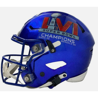 COOPER KUPP Autographed "SB LVI MVP" Rams Speed Flex Helmet FANATICS