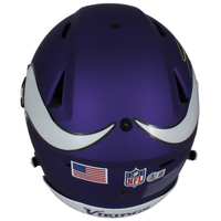 Jordan Addison Autographed Minnesota Vikings Speedflex Helmet Beckett