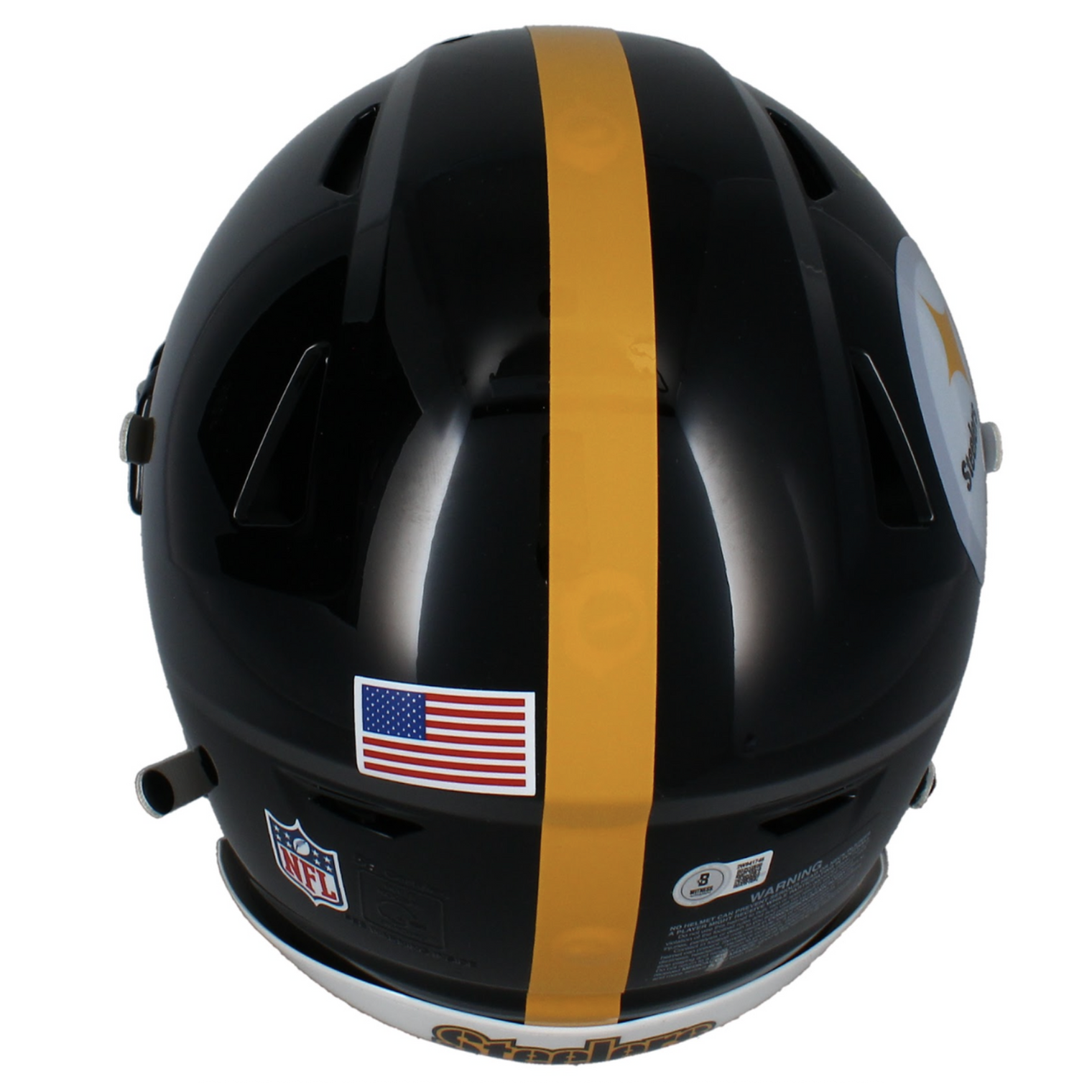 Troy Polamalu Autographed Pittsburgh Steelers Speedflex Authentic Helmet Beckett