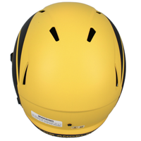 Marshall Faulk Autographed Los Angeles Rams RAVE Full Size Speed Helmet Beckett