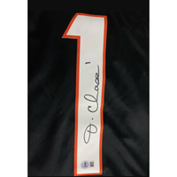 Ja'Marr Chase Autographed Bengals Black Nike Vapor Limited Jersey Beckett