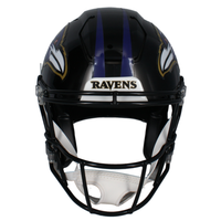 Ray Lewis Autographed Baltimore Ravens Authentic Speedflex Helmet Beckett