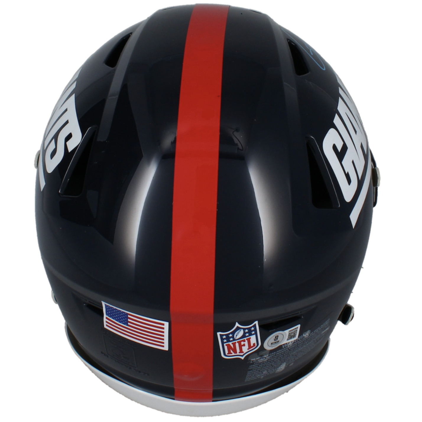 Lawrence Taylor Autographed New York GIants Throwback Speedflex Helmet Beckett