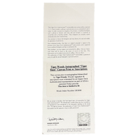 Tiger Woods Autographed "Tiger Slam" 16" x 20" Stretched Canvas UDA LE 50