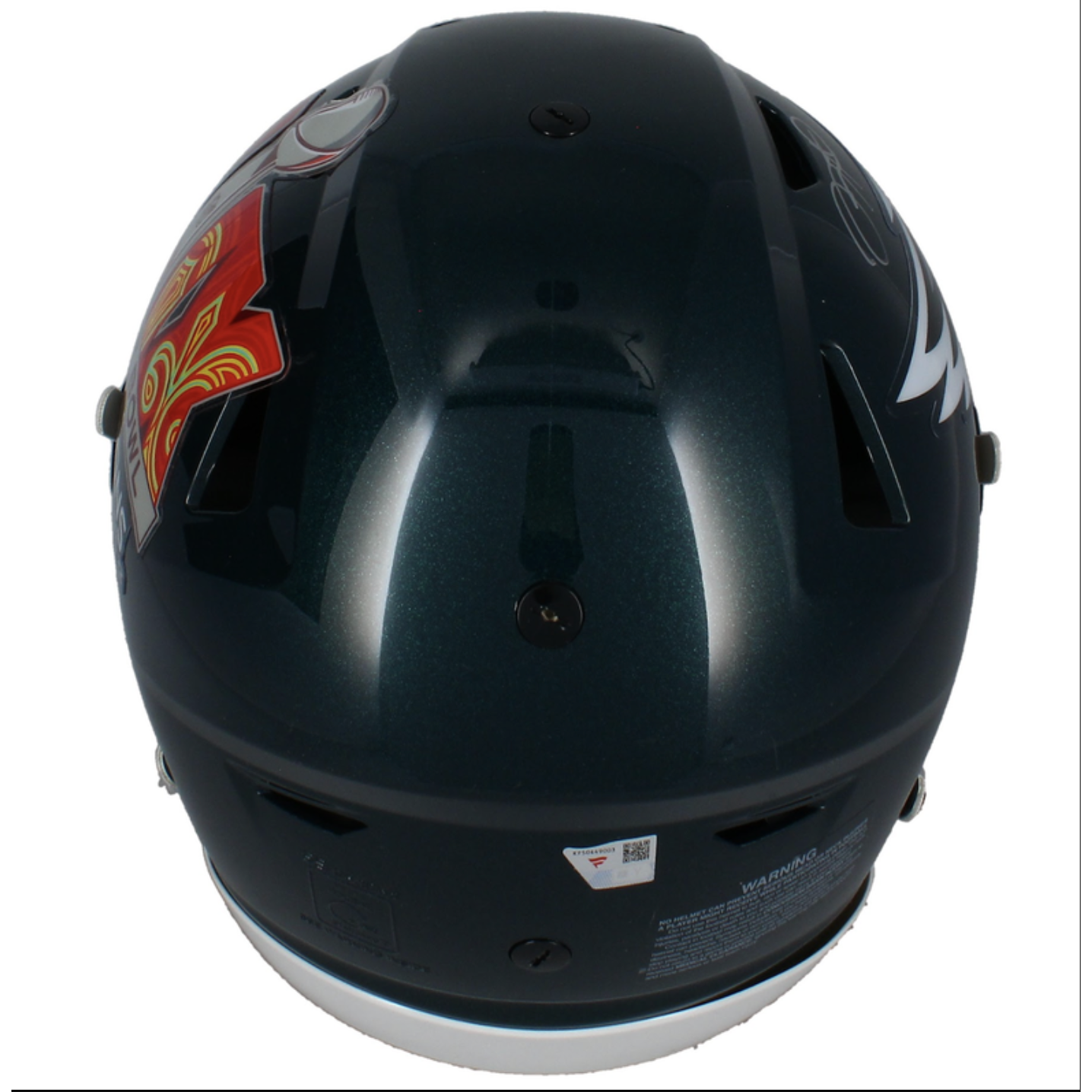 Jalen Hurts Autographed Eagles Super Bowl Logo Speedflex Helmet Fanatics