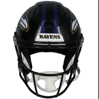 Zay Flowers Autographed Baltimore Ravens Authentic Speedflex Helmet Beckett