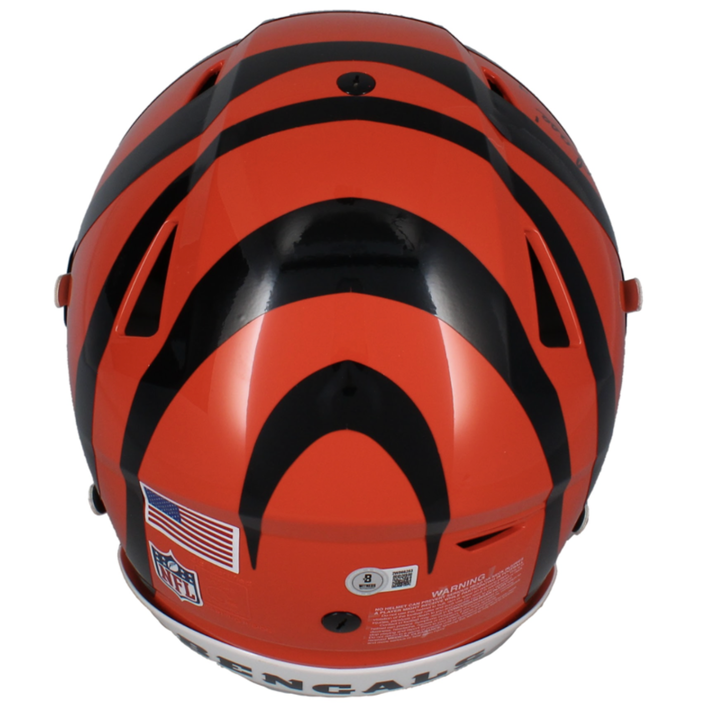 Ja'Marr Chase Autographed "Chosen 1" Authentic Bengals Speedflex Helmet Beckett