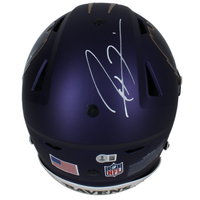 Ray Lewis Autographed Ravens Alternate Authentic Speedflex Helmet Beckett