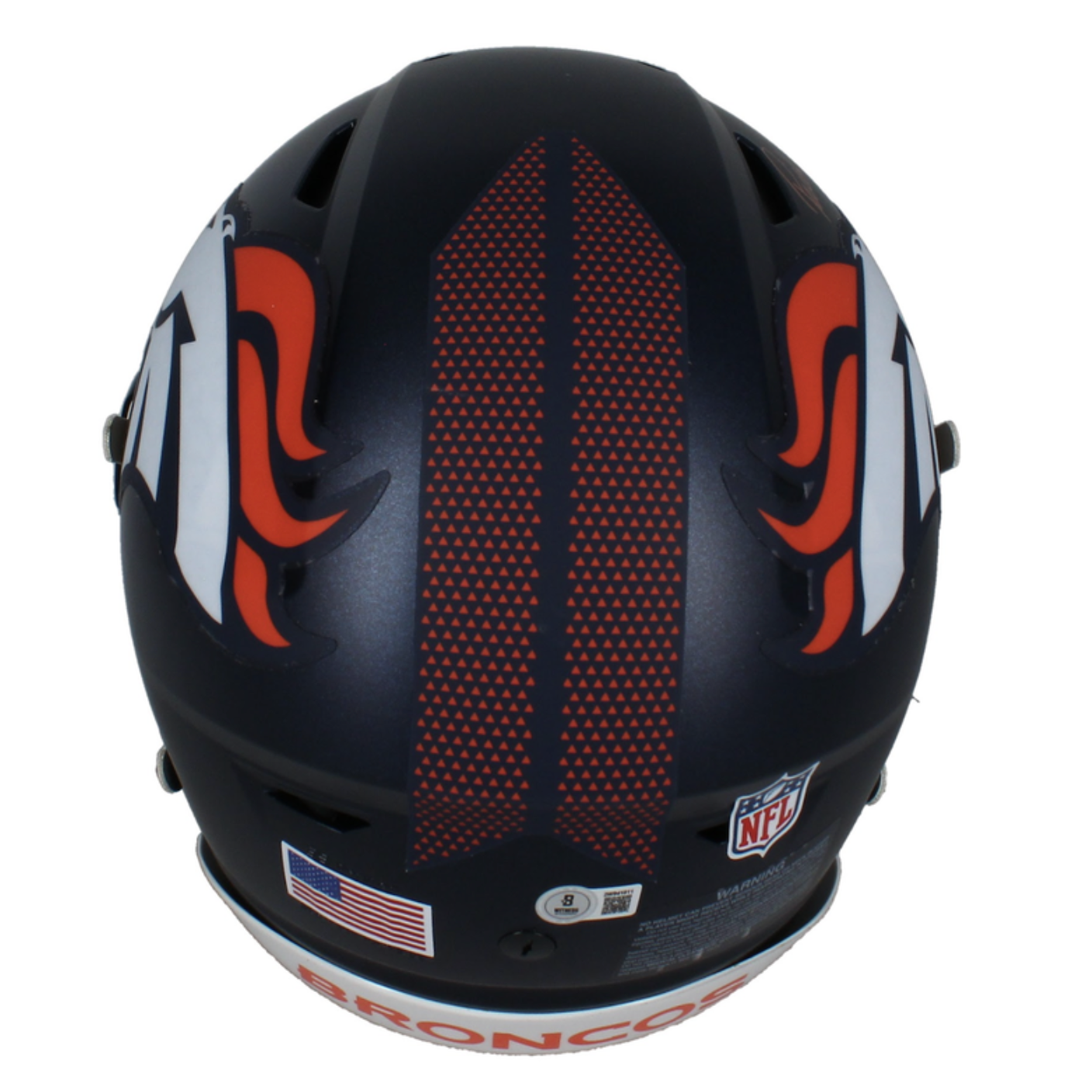 Patrick Surtain II Autographed Broncos 2024 Speedflex Helmet Beckett