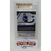 Daniel Jones New York Giants 2019 Panini Prizm NFL Red, White & Blue #302 RC BGS 9.5