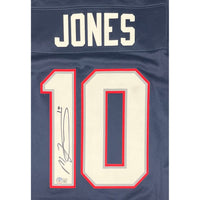 Mac Jones Autographed New England Patriots Nike Game Jersey Beckett