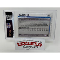 Fernando Tatis Jr. San Diego Padres 2019 Topps Chrome RC #203 PSA 10 Gem Mint