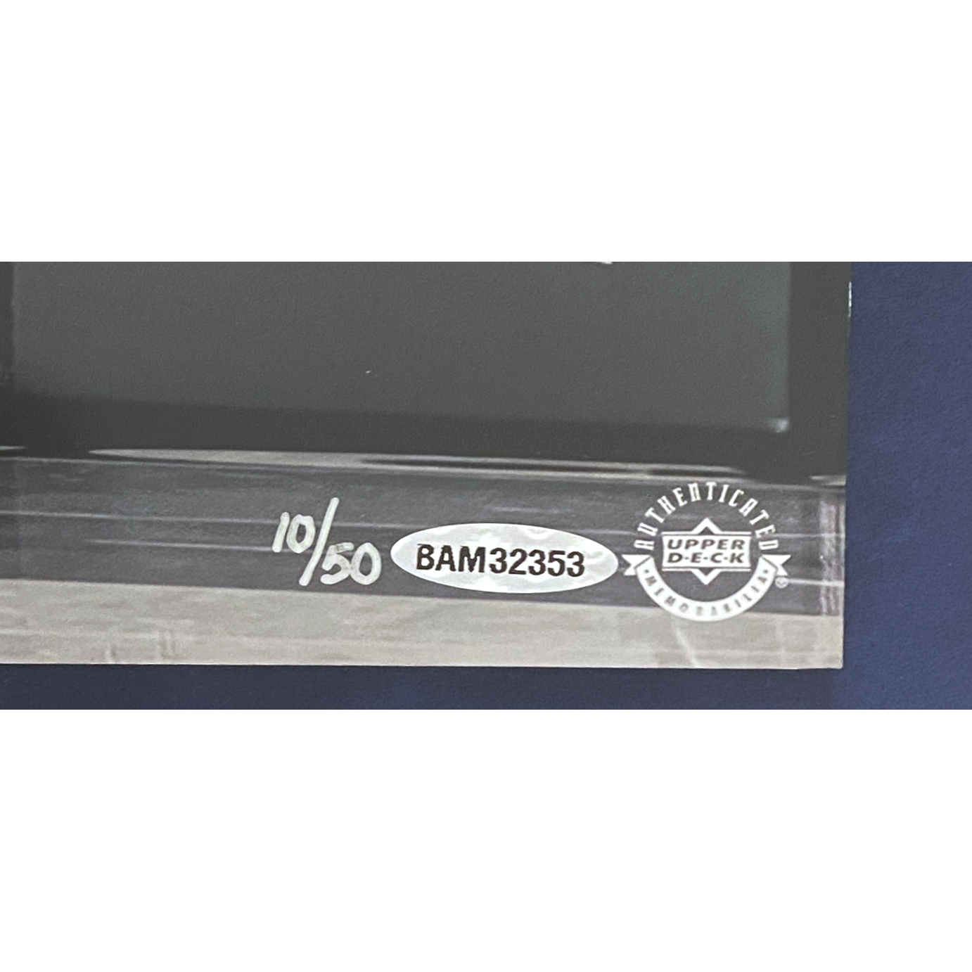 LeBron James Autographed Cavaliers "Ball Game" 28" x 20" Framed 24" x 16" Photo UDA LE 50