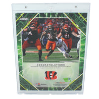 Chase Brown Autographed Cincinnatti Bengals 2025 NFL Emanate Green 8x10 Photo Collage Fanatics LE 75/99