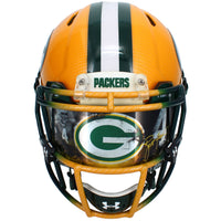 Brett Favre Autographed Packers Custom Hydro Dipped Authentic Helmet Radtke