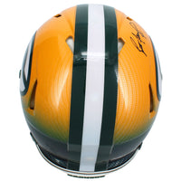 Brett Favre Autographed Packers Custom Hydro Dipped Authentic Helmet Radtke