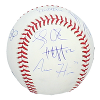 2019 Yankees Multi-Signed Baseball (Judge, Sabathia, Boone, Gregorious) Fanatics