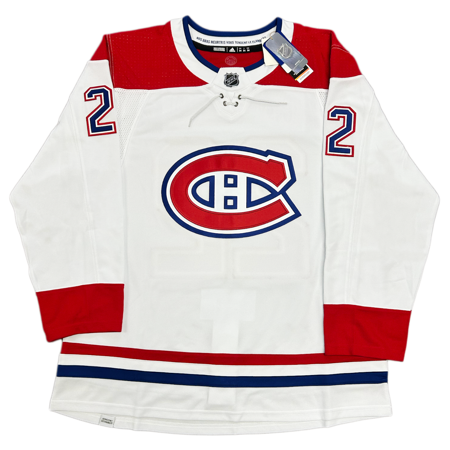 Cole Caufield Autographed Montreal Canadiens White Adidas Authentic Jersey Fanatics