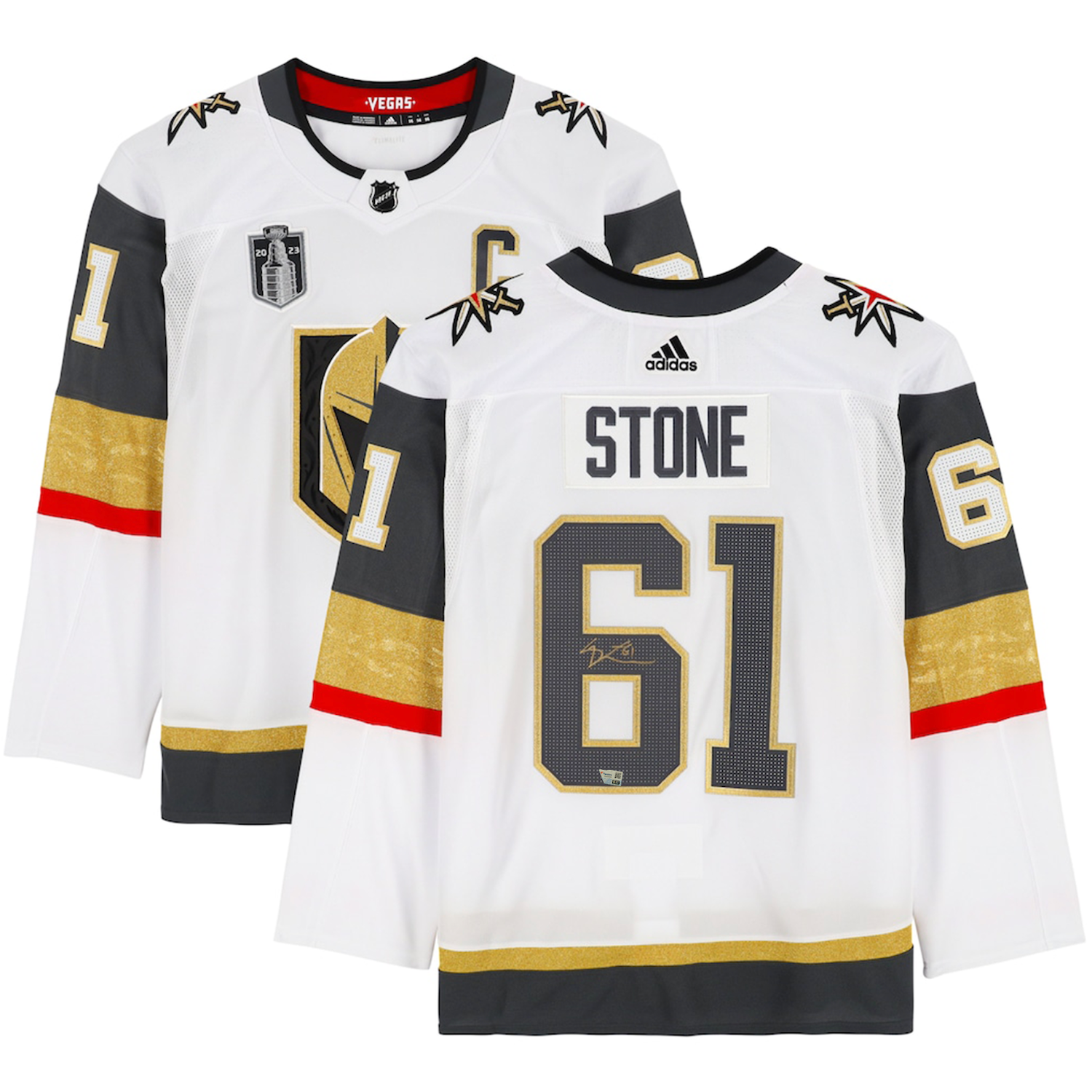 Mark Stone Autographed Golden Knights Adidas Authentic Jersey Fanatics