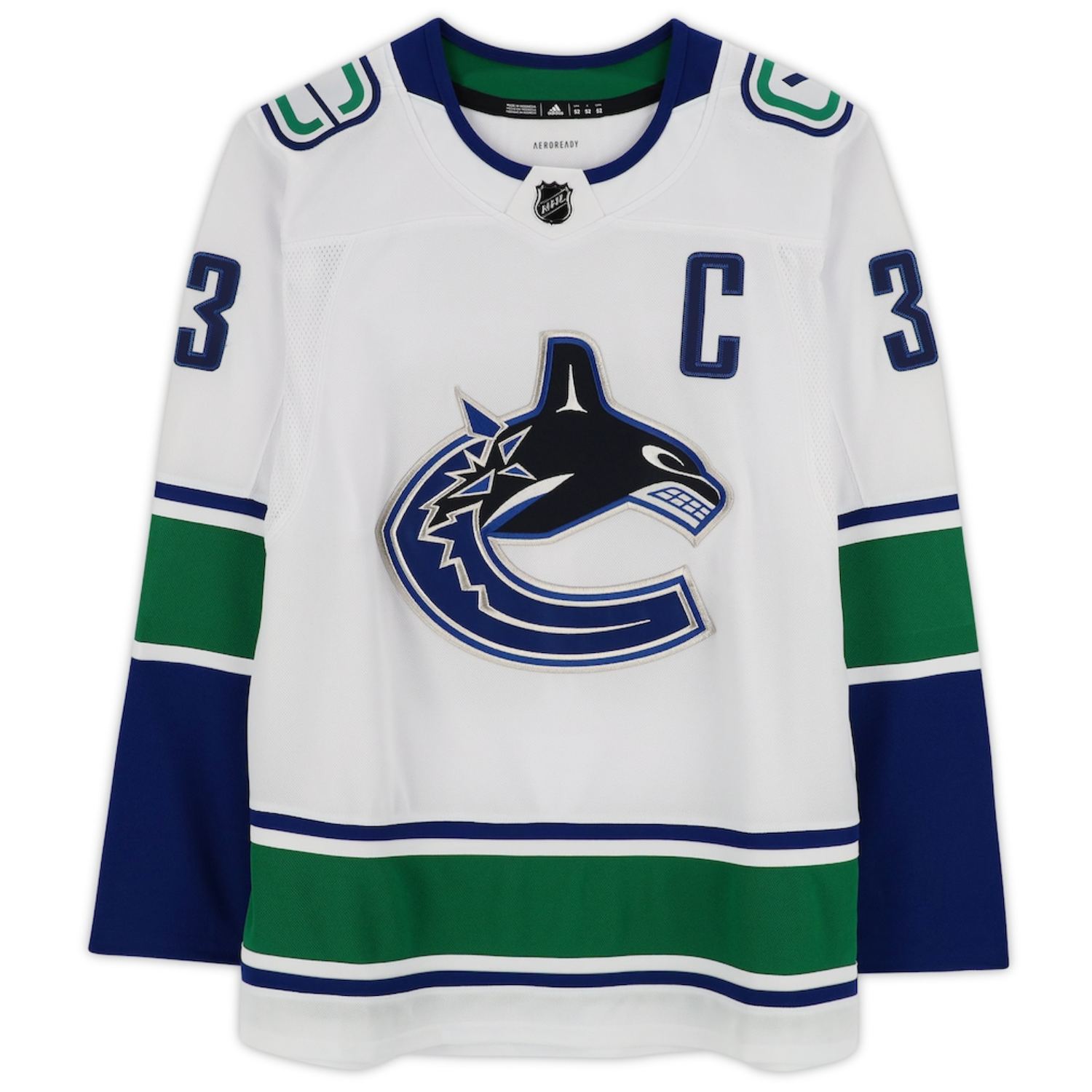 Henrik Sedin Autographed Vancouver Canucks Adidas Authentic Jersey Fanatics