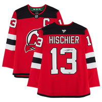 Nico Hischier Autographed New Jersey Devils Premium Jersey Fanatics