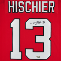 Nico Hischier Autographed New Jersey Devils Premium Jersey Fanatics
