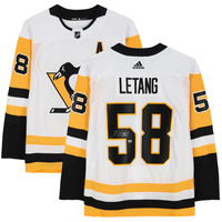 Kris Letang Autographed Pittsburgh Penguins Adidas Authentic Jersey Fanatics