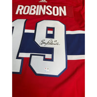 Larry Robinson Autographed Montreal Canadiens Authentic Red Jersey Fanatics