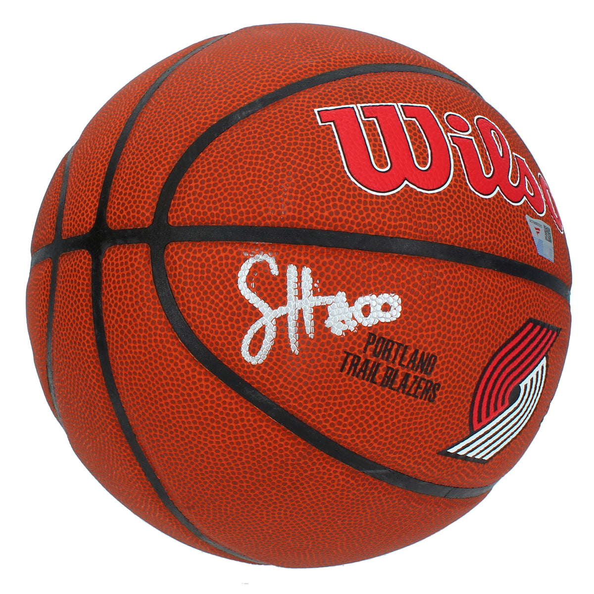 Sterling "Scoot" Henderson Autographed Portland Trail Blazers NBA Wilson Basketball Fanatics
