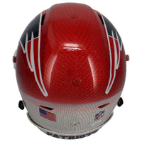 Rob Gronkowski Autographed Patriots Hydro Dipped Speed Flex Helmet JSA