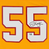 Derrick Brooks Tampa Bay Buccaneers Autographed Orange Mitchell and Ness 1995 Legacy Jersey Fanatics