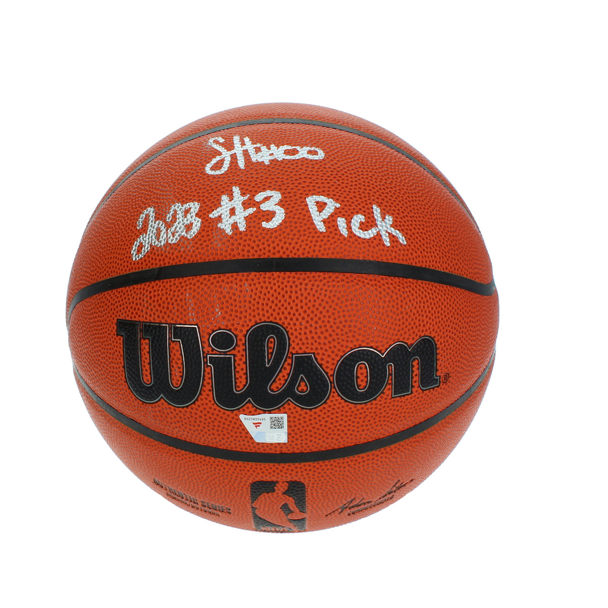 Sterling Henderson Autographed Trail Blazers Wilson Basketball Sterling "Scoot" Henderson Autographed Portland Trail Blazers Authentic Indoor/Outdoor Wilson Basketball