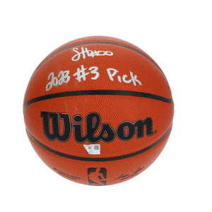 Sterling Henderson Autographed Trail Blazers Wilson Basketball Sterling "Scoot" Henderson Autographed Portland Trail Blazers Authentic Indoor/Outdoor Wilson Basketball