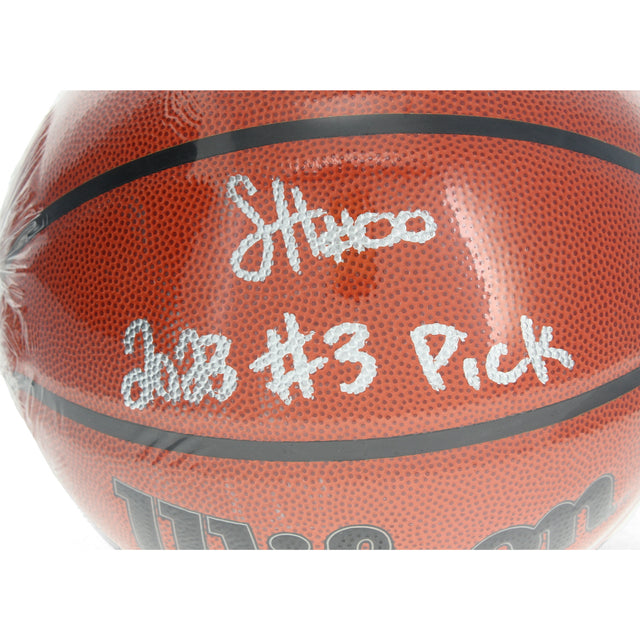 Sterling Henderson Autographed Trail Blazers Wilson Basketball Sterling "Scoot" Henderson Autographed Portland Trail Blazers Authentic Indoor/Outdoor Wilson Basketball