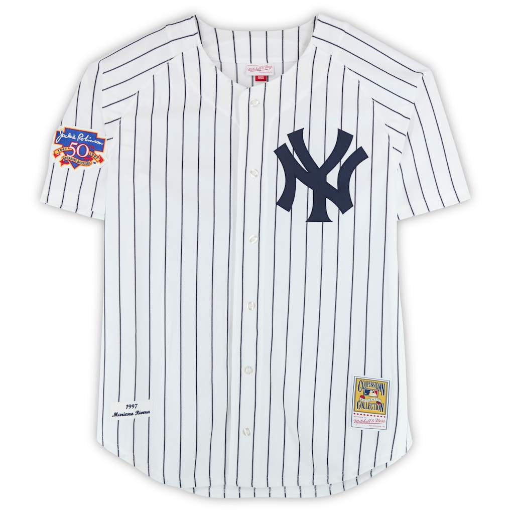 Mariano Rivera Autographed New York Yankees Authentic Jersey Fanatics