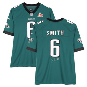 Devonta Smith Autographed Philadelphia Eagles LIX Game Jersey Fanatics