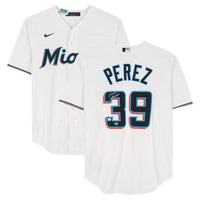 Eury Perez Autographed Miami Marlins Jersey Fanatics