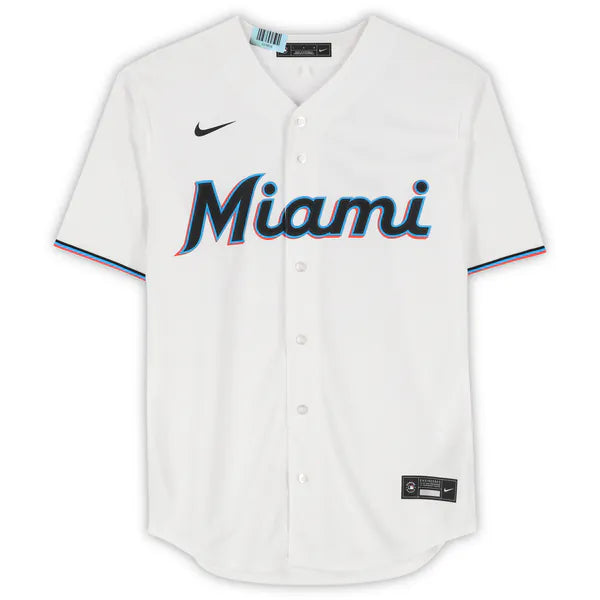 Eury Perez Autographed Miami Marlins Jersey Fanatics