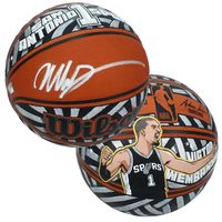 Victor Wembanyama Autographed Custom Artist Painted Authentic NBA Art Basketball Fanatics LE 1/1
