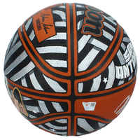 Victor Wembanyama Autographed Custom Artist Painted Authentic NBA Art Basketball Fanatics LE 1/1