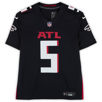 Drake London Autographed Atlanta Falcons Black Nike Jersey Fanatics