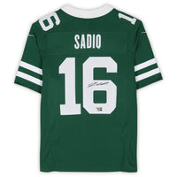 Kenyon Sadiq Autographed New York Jets Green Nike Vapor Fuse Limited Jersey Fanatics