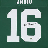 Kenyon Sadiq Autographed New York Jets Green Nike Vapor Fuse Limited Jersey Fanatics